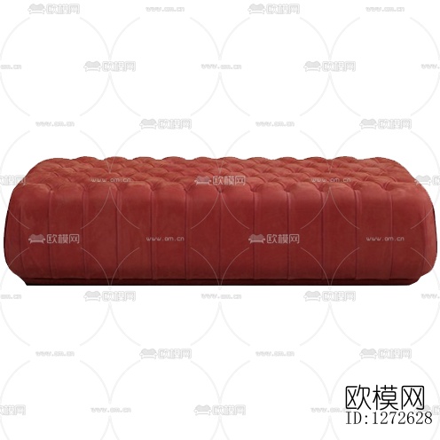 现代轻奢布艺沙发凳下载