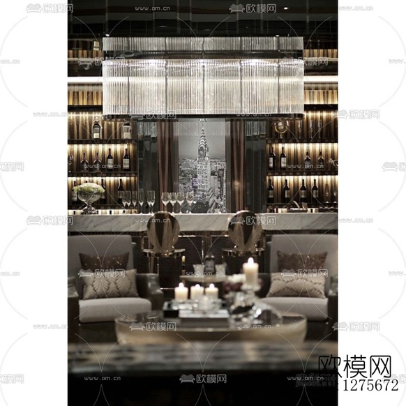 现代轻奢吧台下载