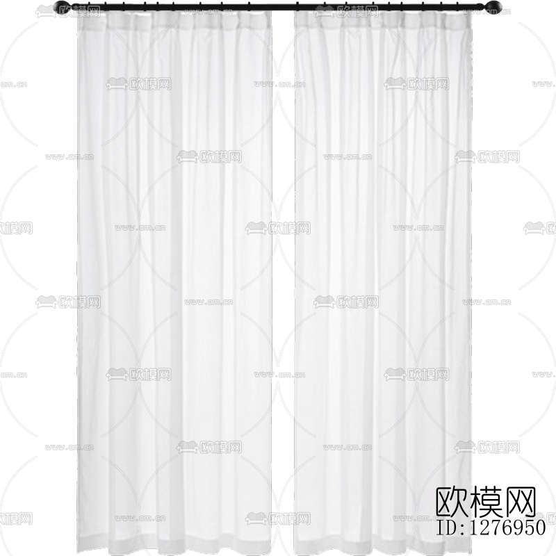 现代布艺窗帘下载