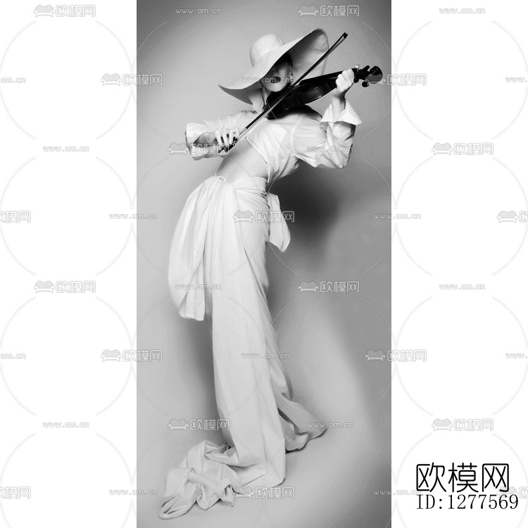 现代人像摄影装饰画下载