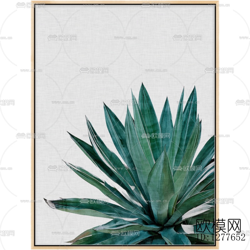 北欧绿植装饰画