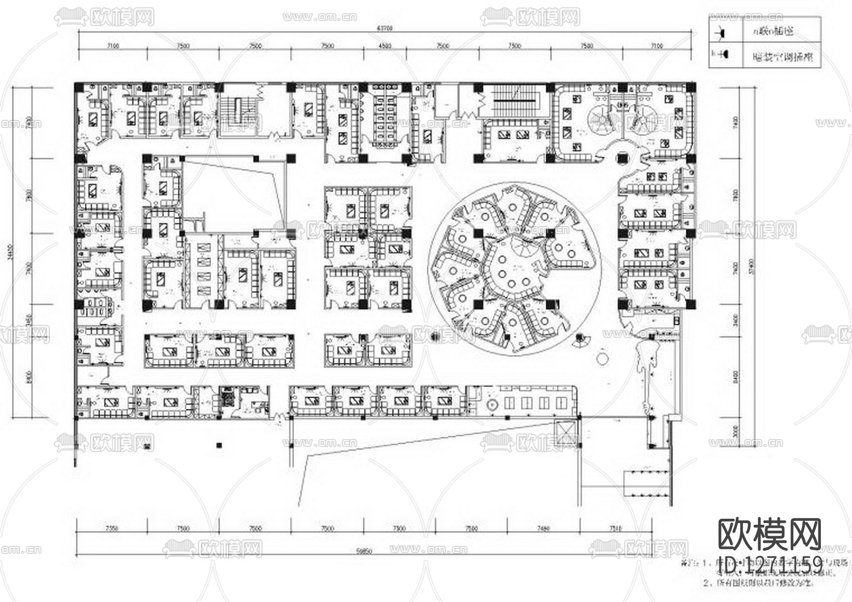 KTV会所cad施工图下载（渲染图2）