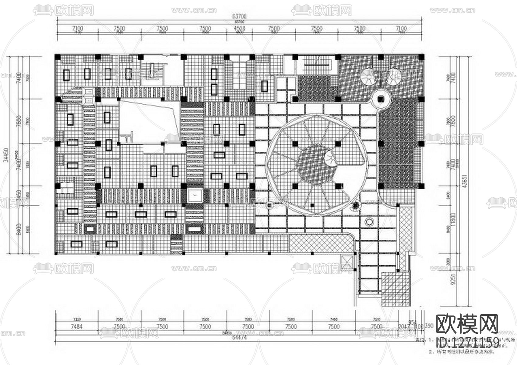 KTV会所cad施工图下载（渲染图3）