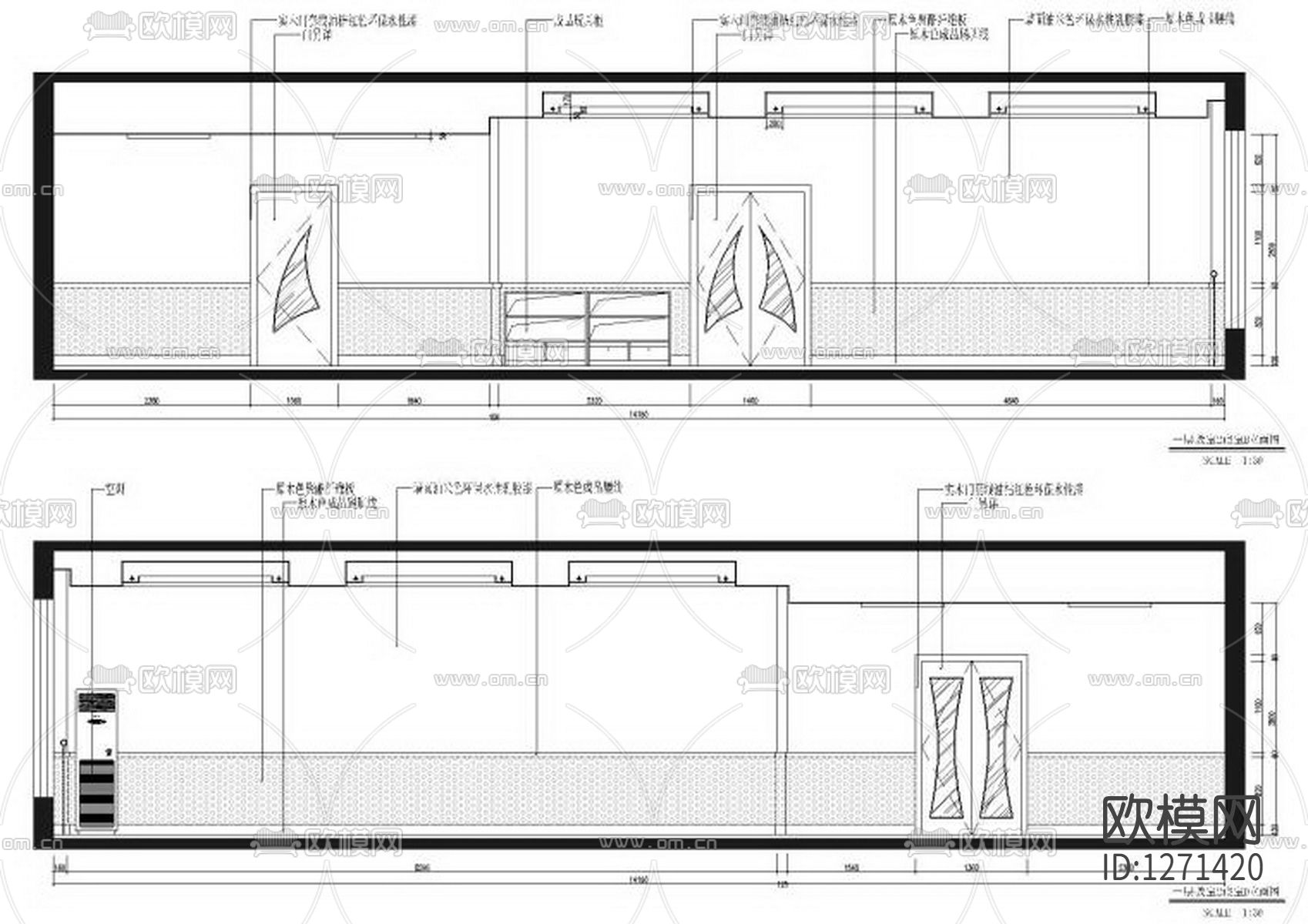 幼儿园设计cad施工图下载（渲染图6）