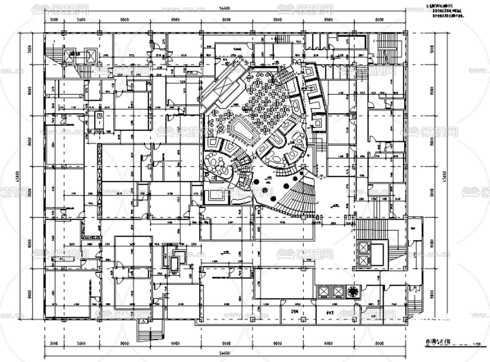 KTV会所cad施工图下载（渲染图6）