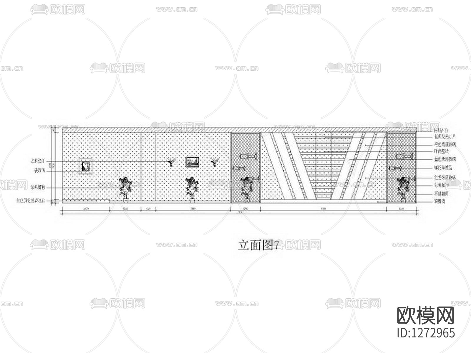 现代酒吧cad施工图下载（渲染图7）