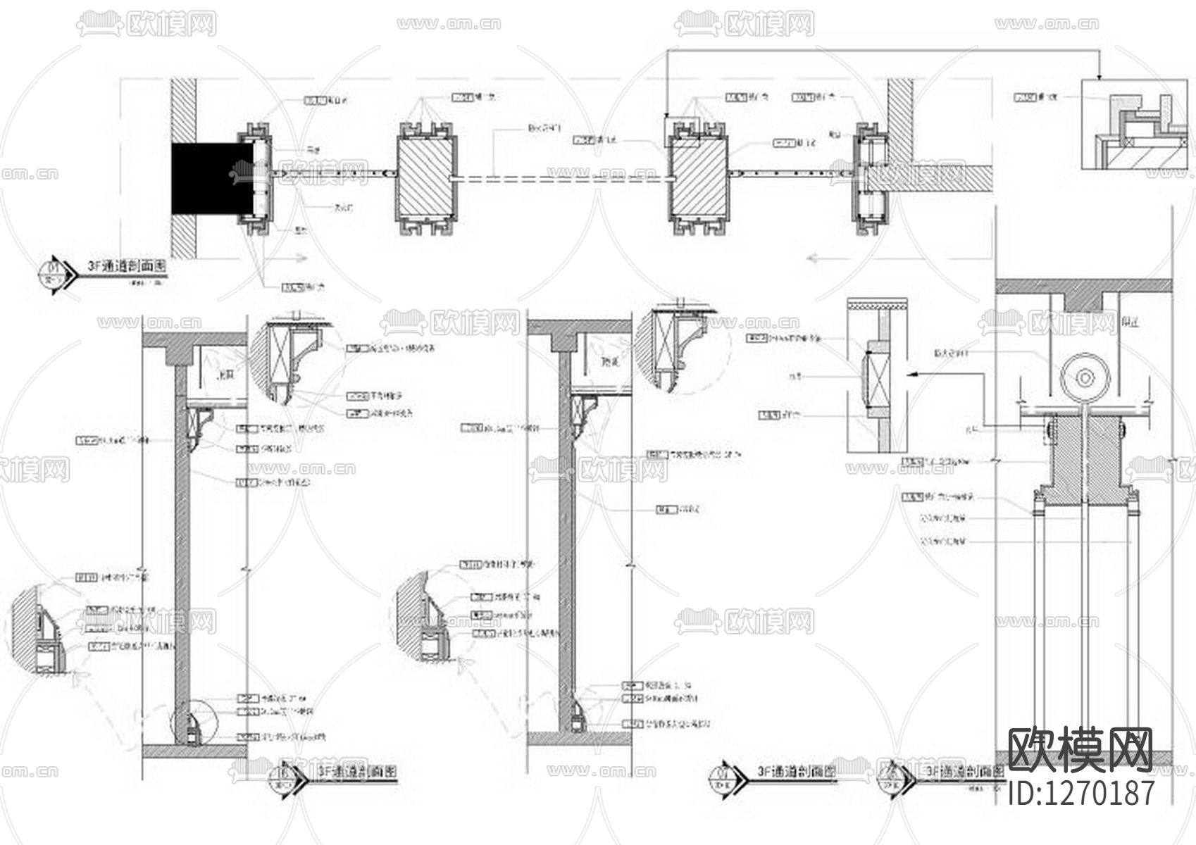 冠发夜总会室内效果图cad施工图下载（渲染图6）