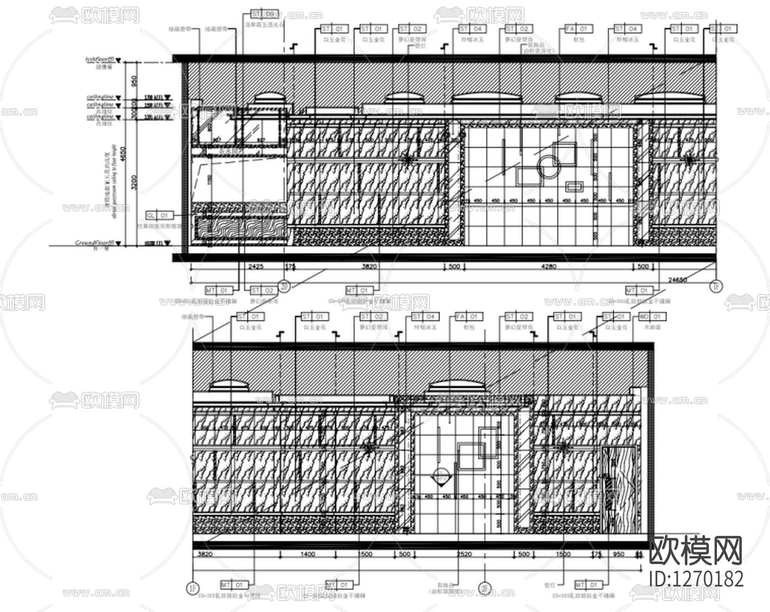 兰桂坊娱乐场项目效果图cad施工图下载（渲染图7）