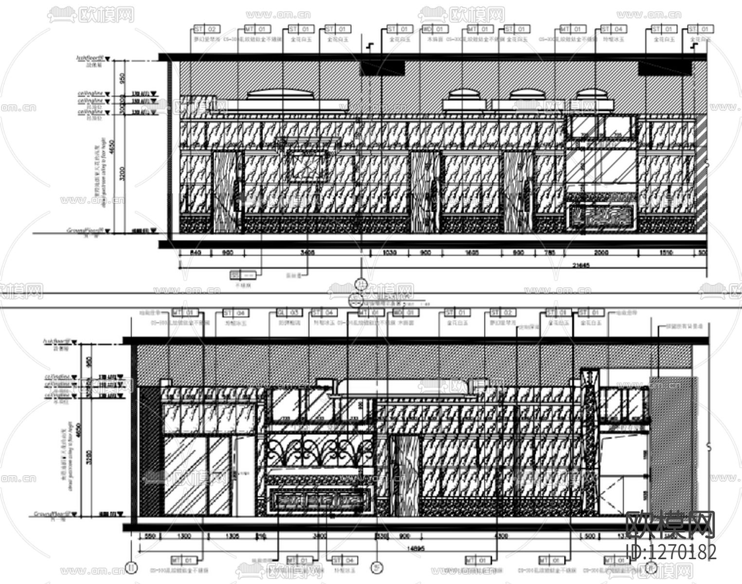 兰桂坊娱乐场项目效果图cad施工图下载（渲染图8）
