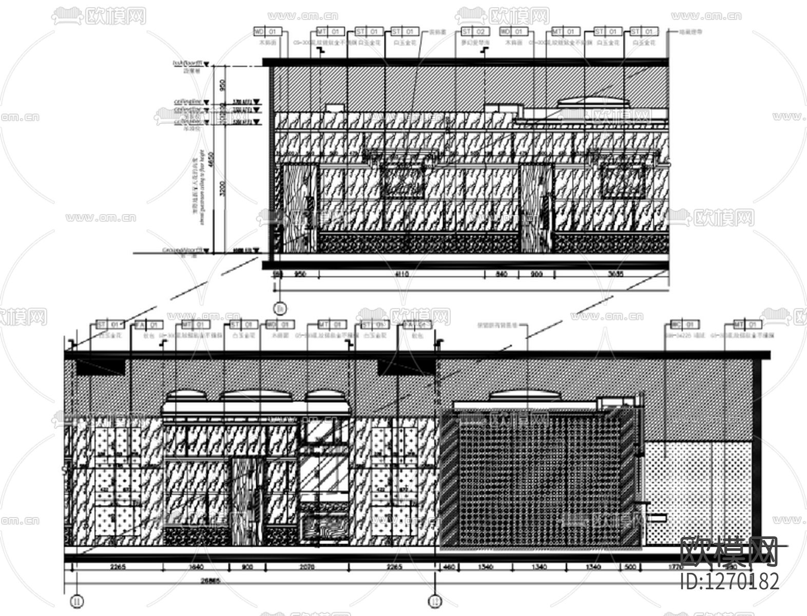 兰桂坊娱乐场项目效果图cad施工图下载（渲染图9）