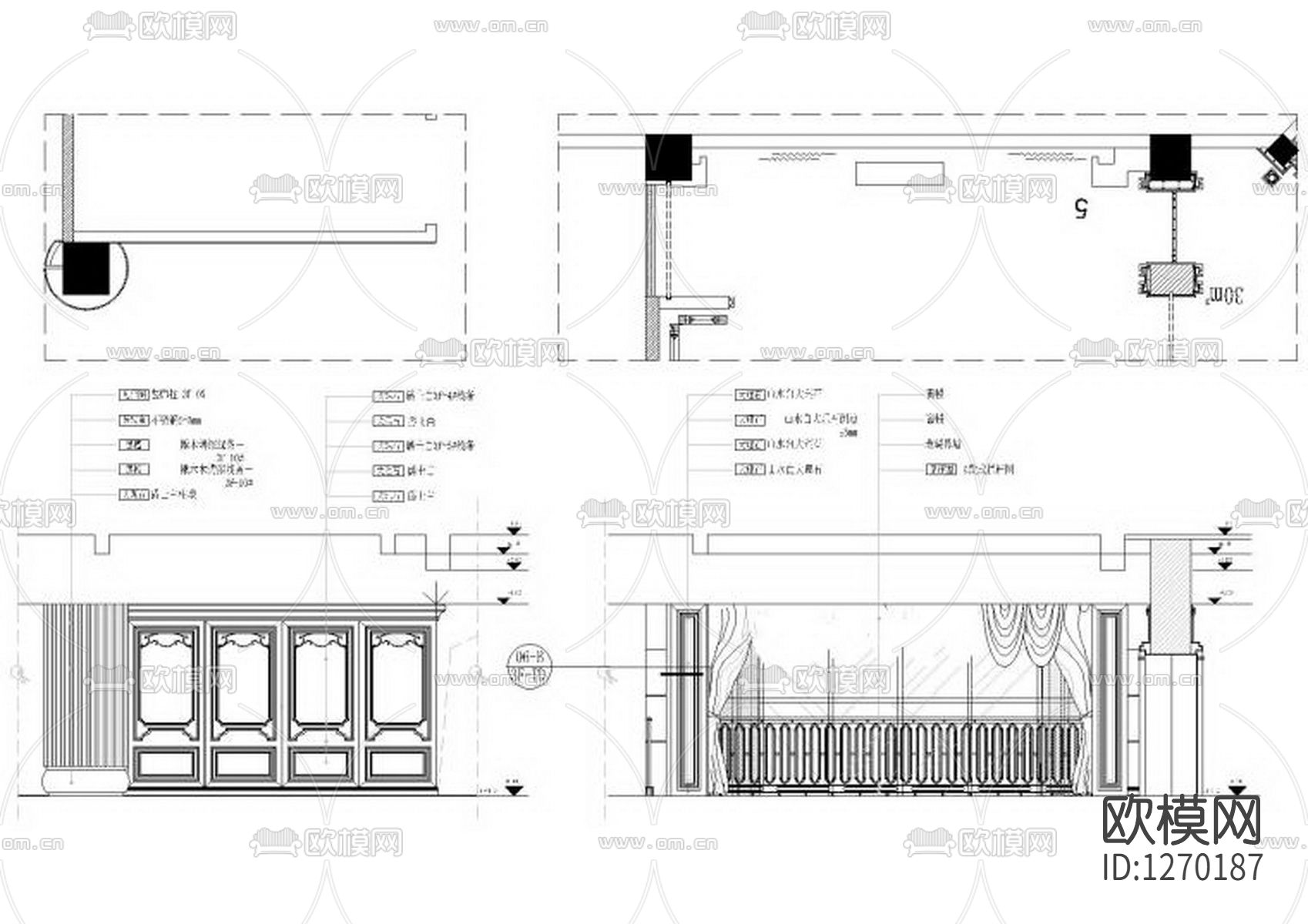 冠发夜总会室内效果图cad施工图下载（渲染图4）