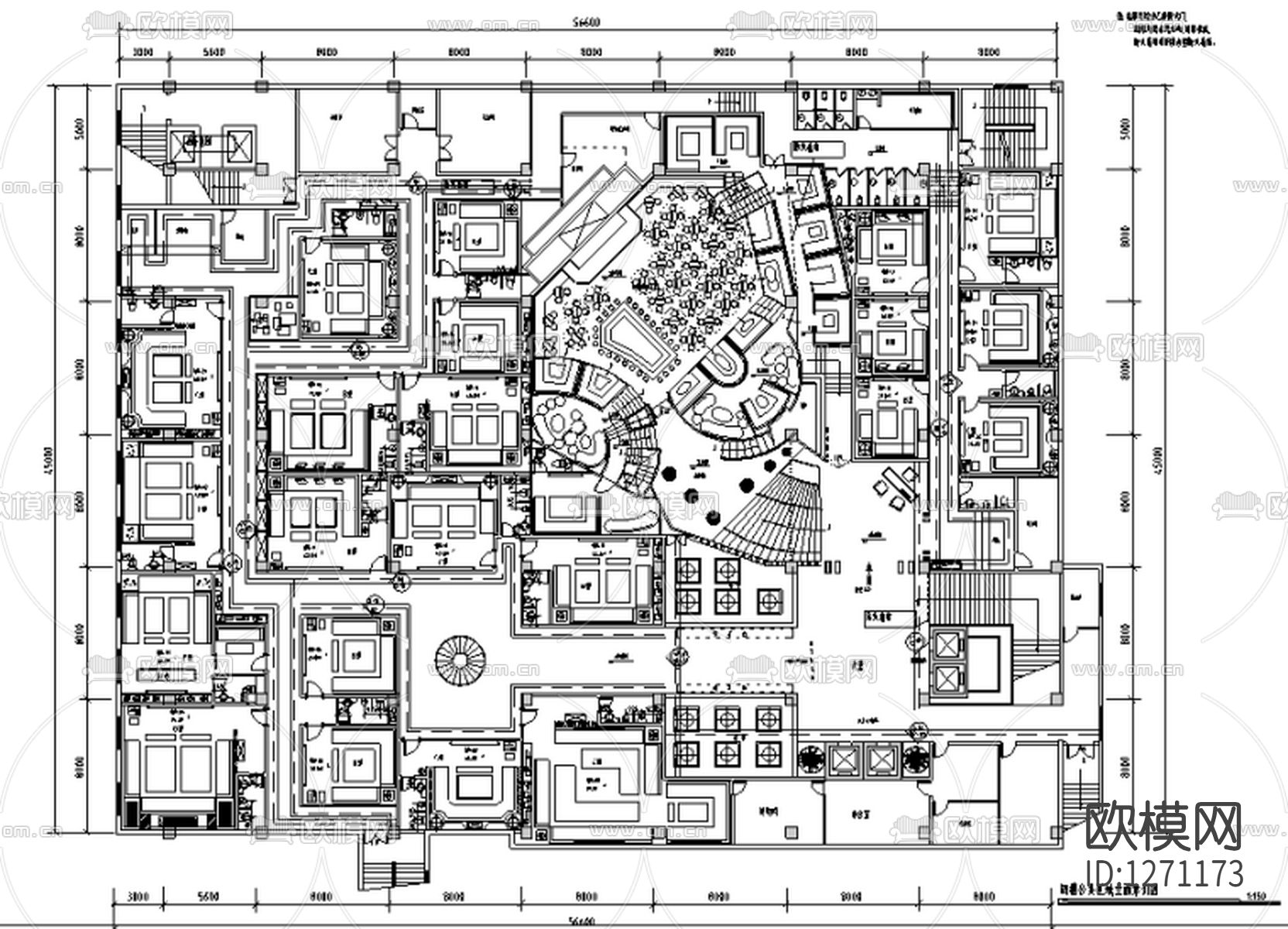 KTV会所cad施工图下载（渲染图8）