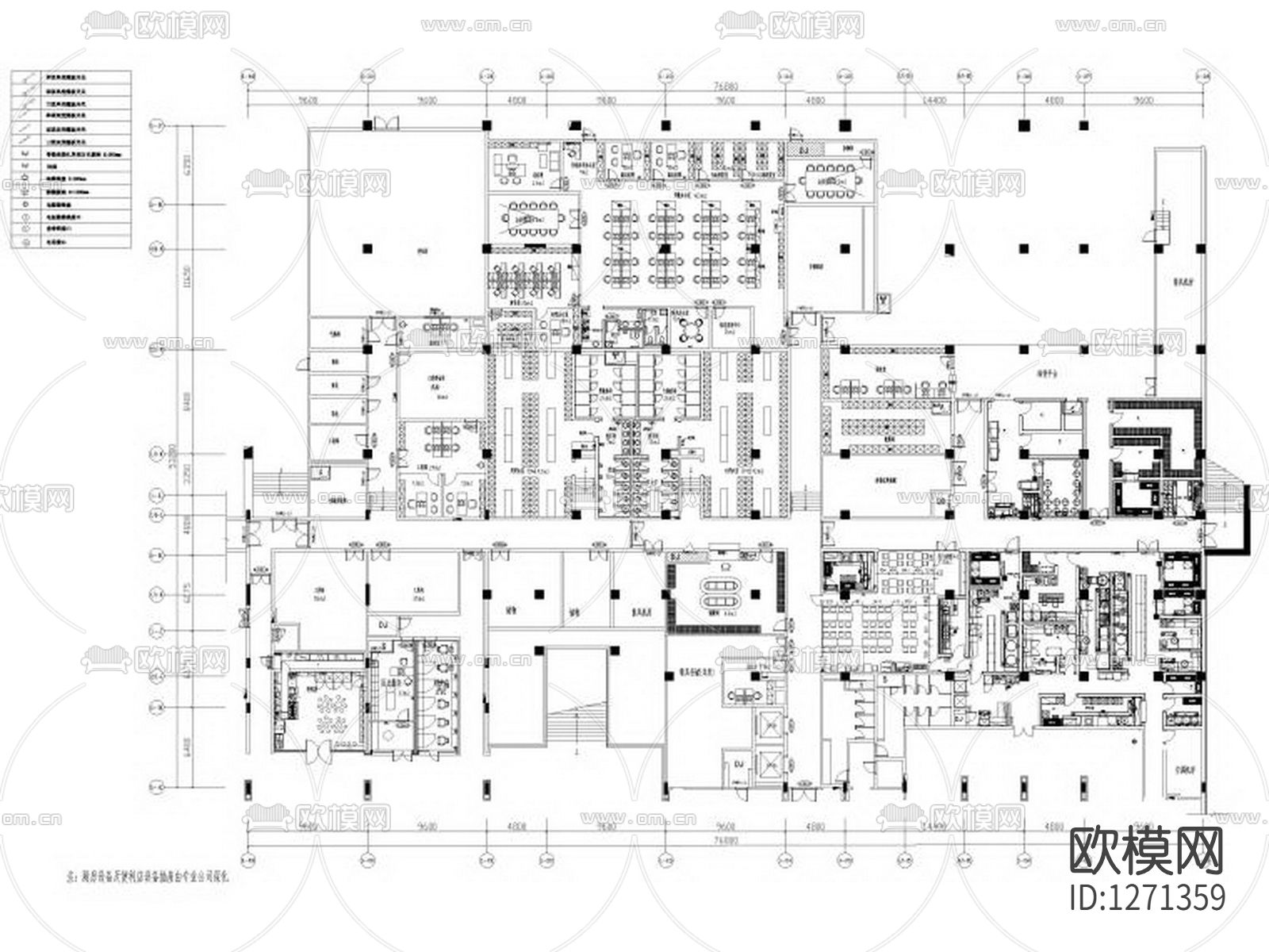 华润大学后勤区cad施工图
