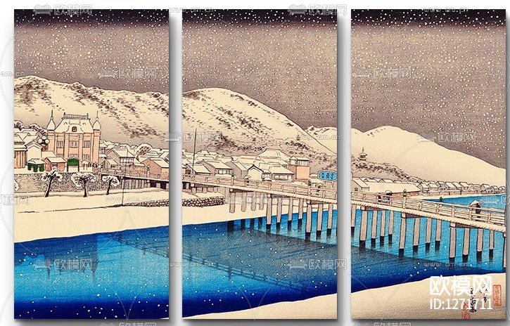 日式挂画
