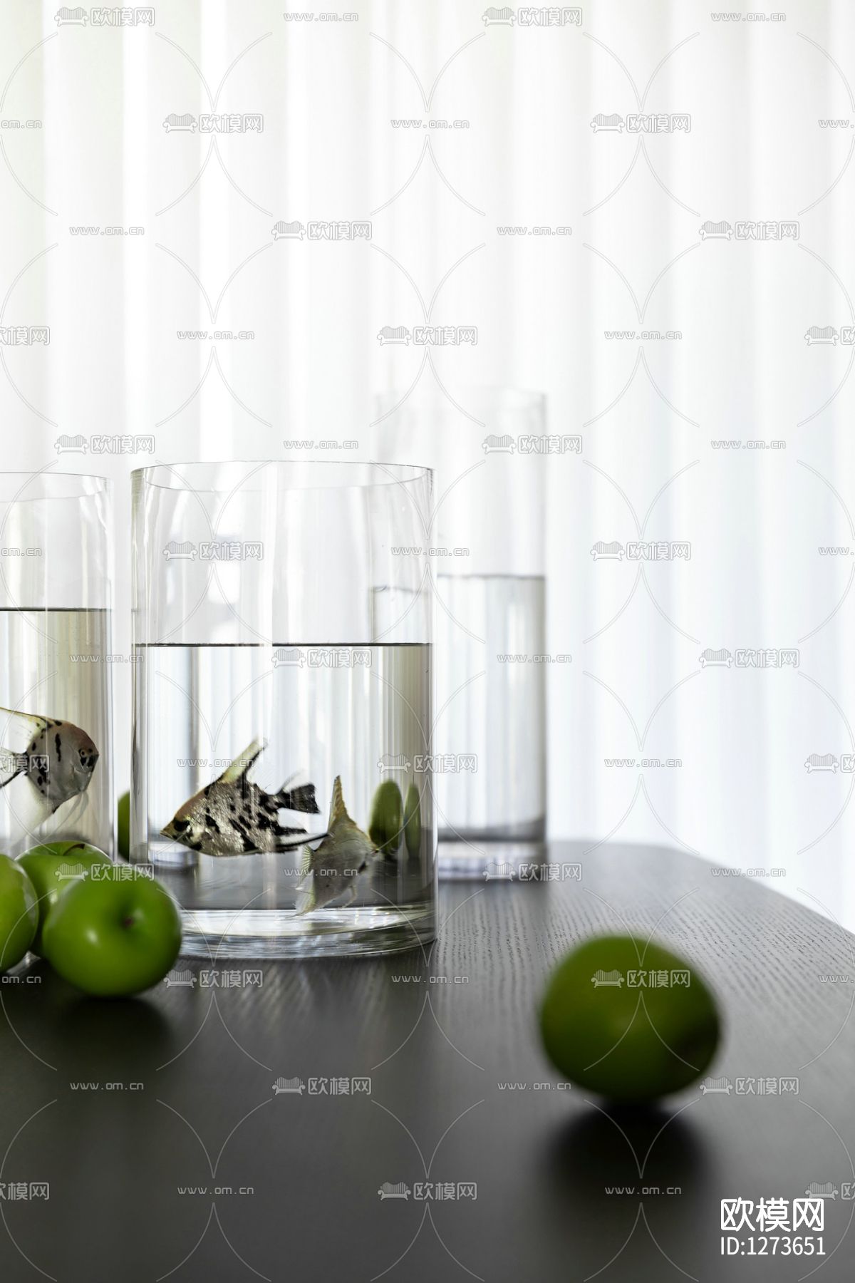 菲拉设计简约住宅全套cad施工图下载（渲染图6）