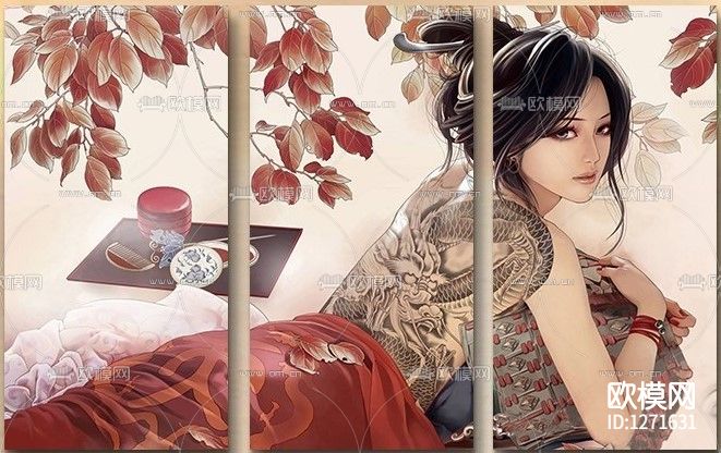 日式挂画