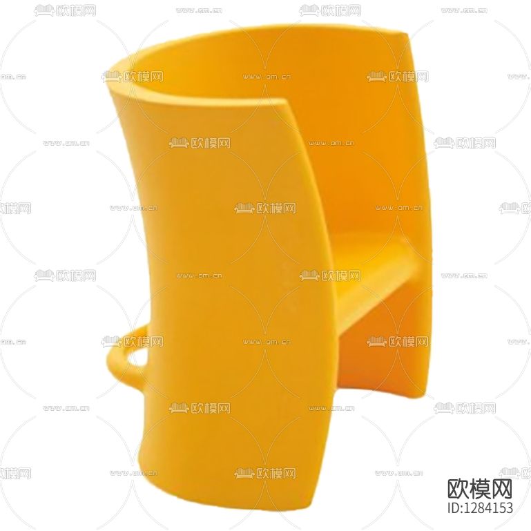 北欧简约塑料儿童椅