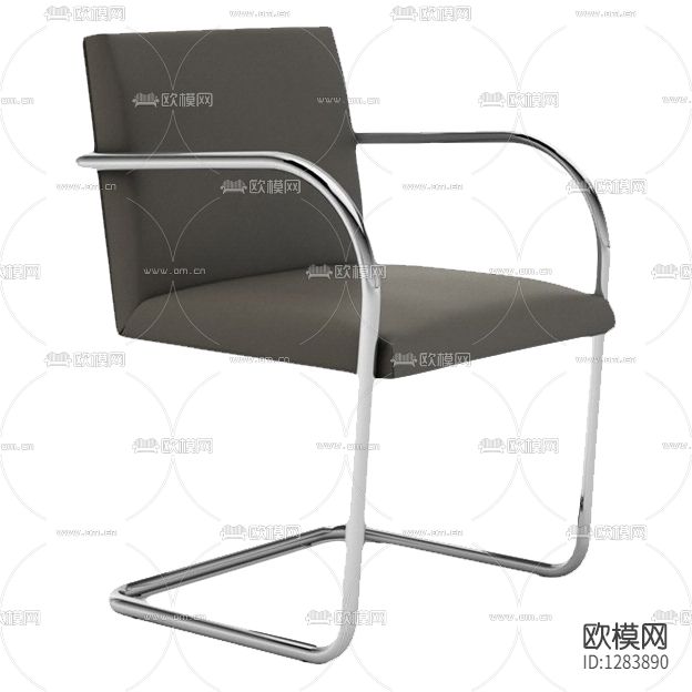 现代简约金属布艺办公椅