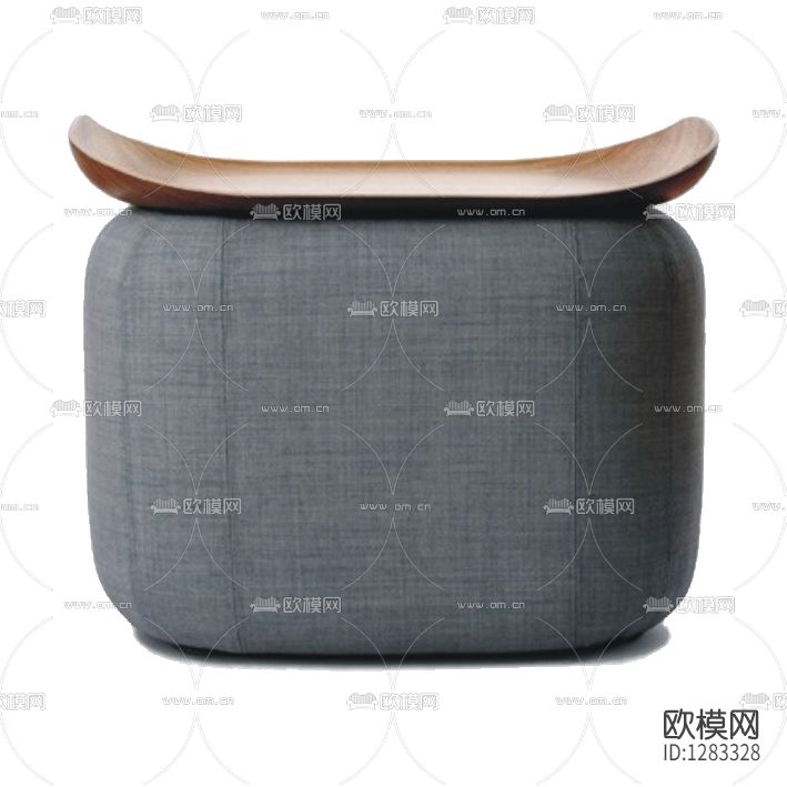 新中式简约布艺实木凳子