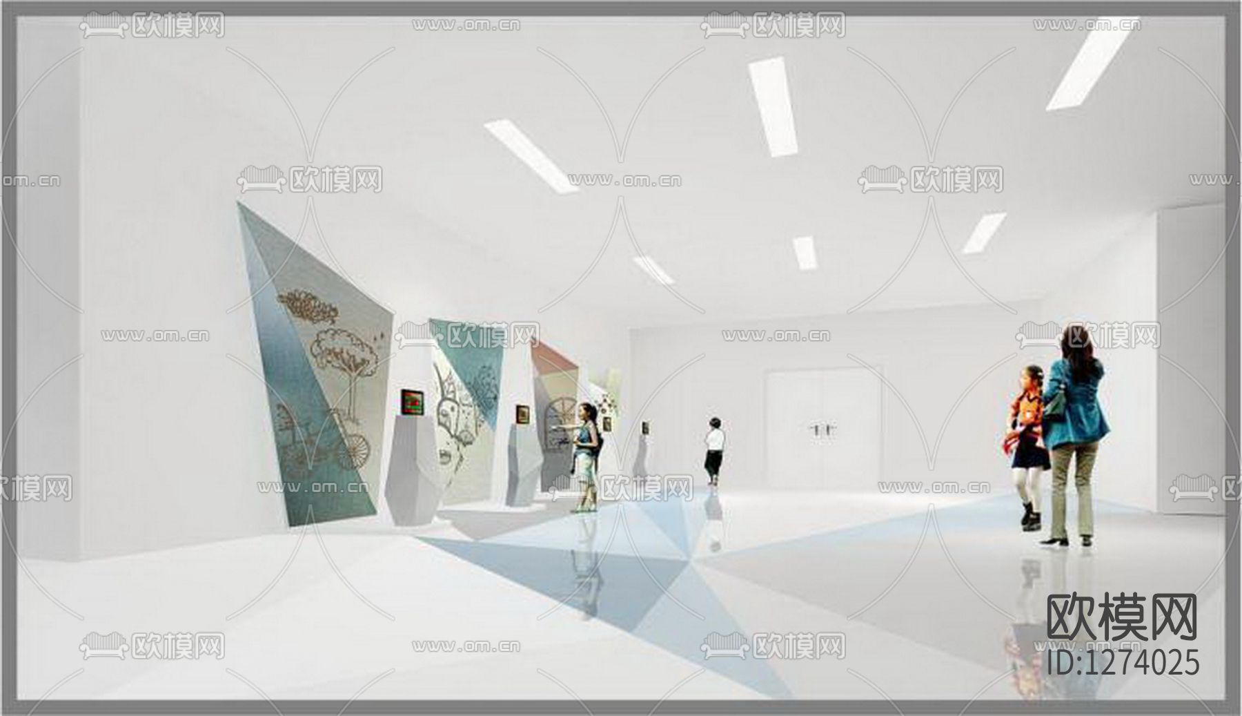 教育体验馆cad施工图下载（渲染图8）