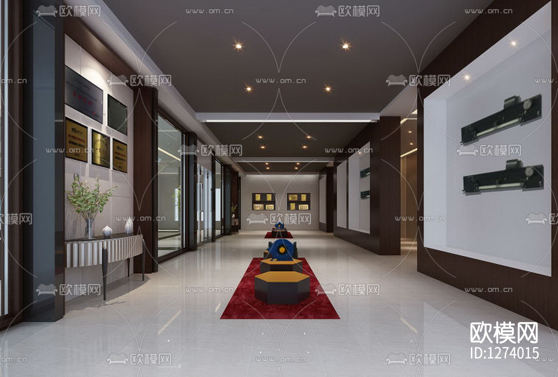 展厅cad施工图