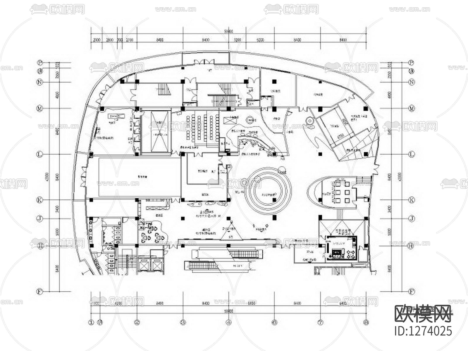 教育体验馆cad施工图下载（渲染图1）