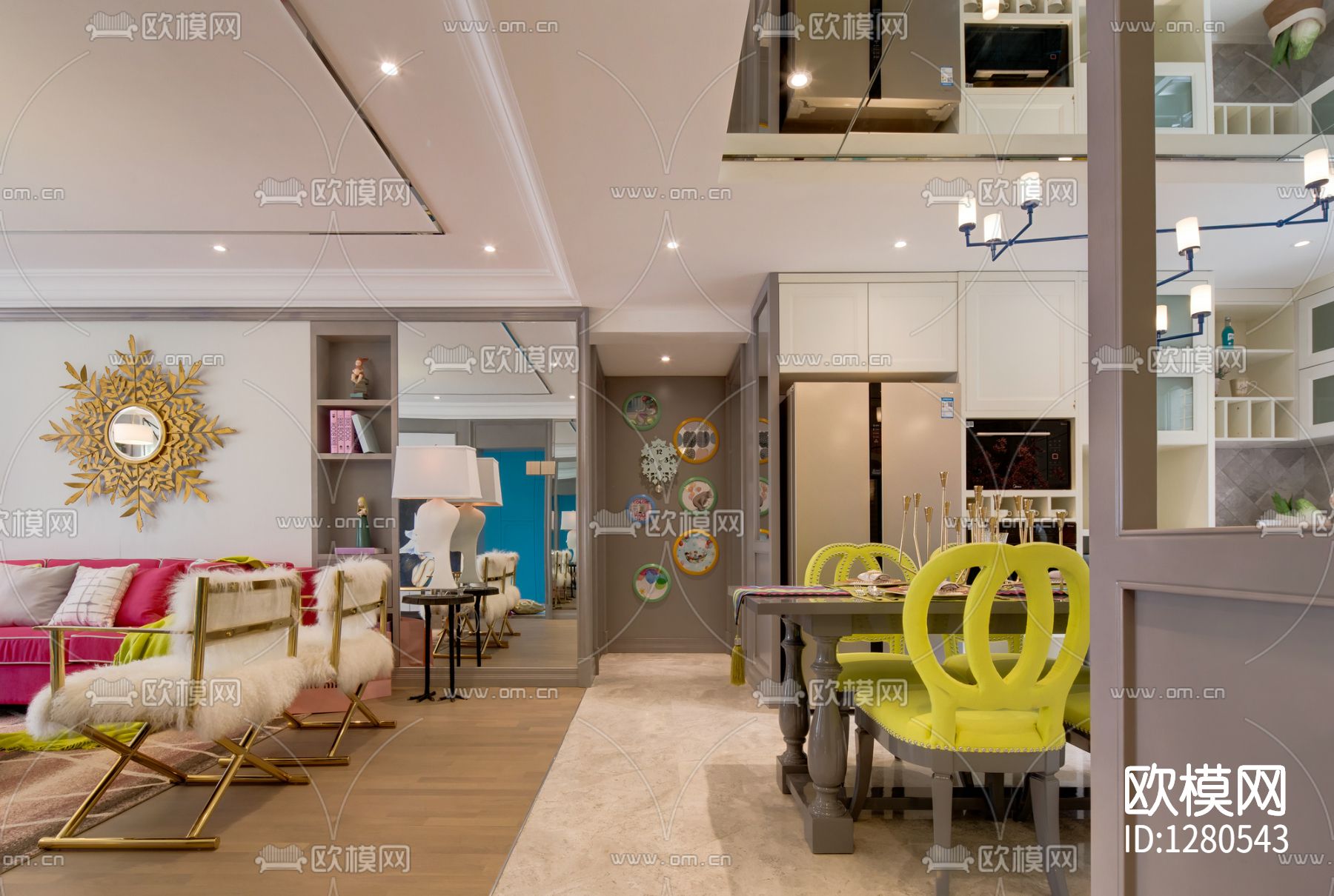 样板间cad施工图