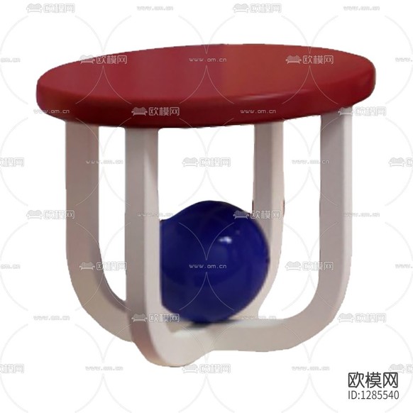 现代简约创意实木儿童椅下载