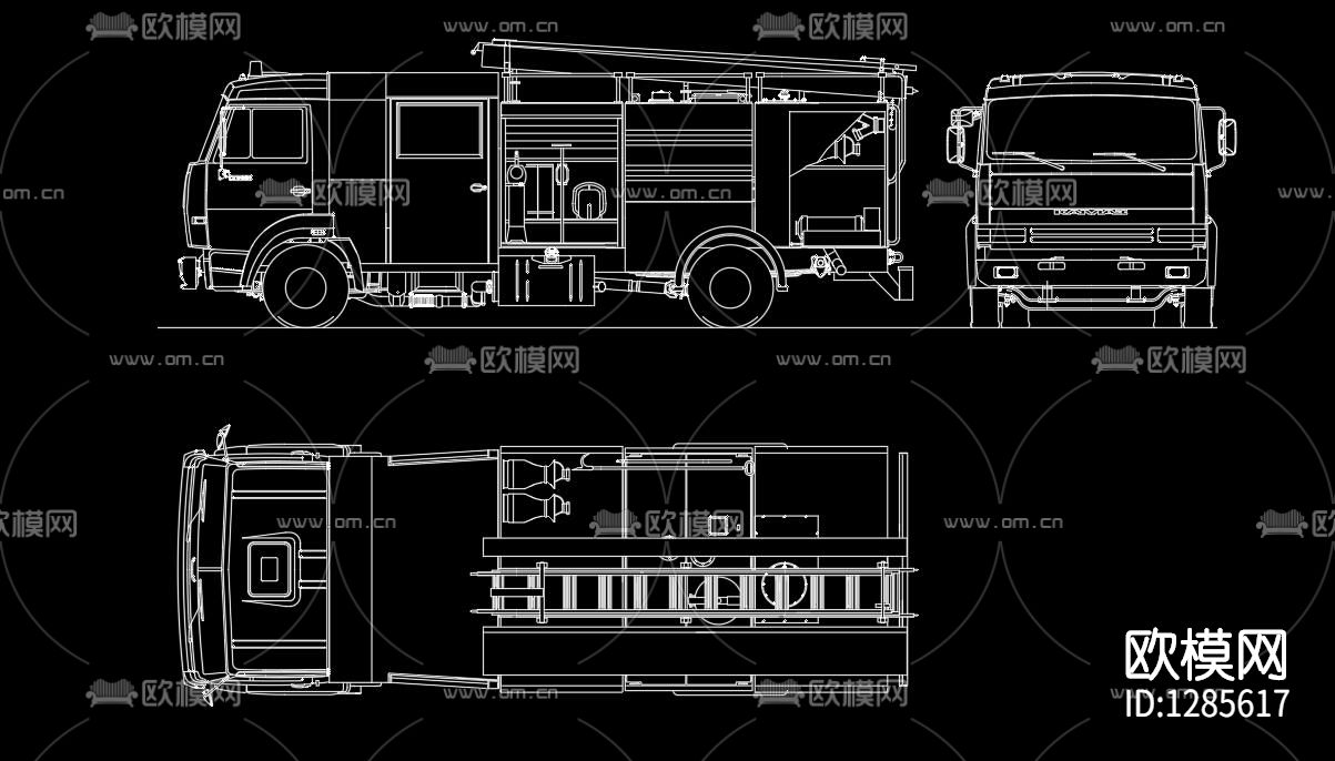 炫彩汽车cad图库下载（渲染图6）