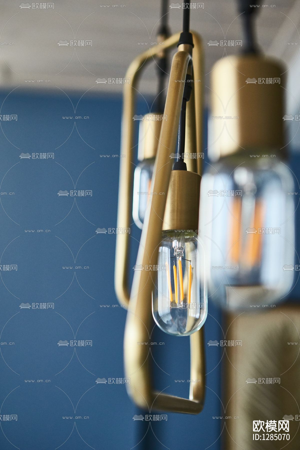 北欧简约家居样板间cad施工图下载（渲染图8）