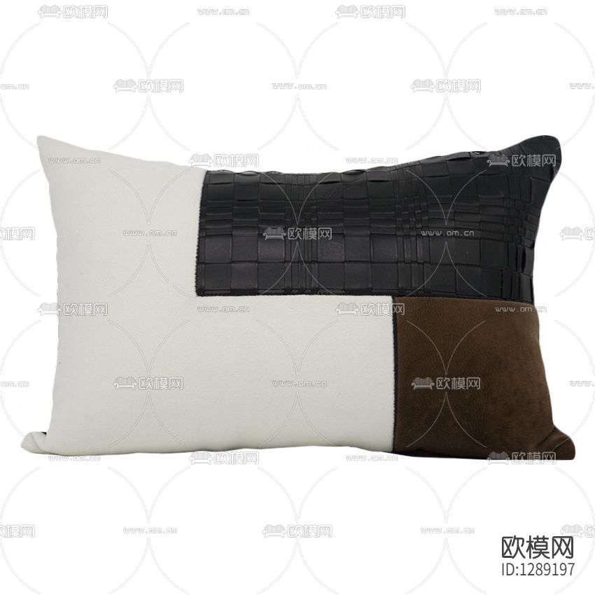 北欧简约几何拼接抱枕下载