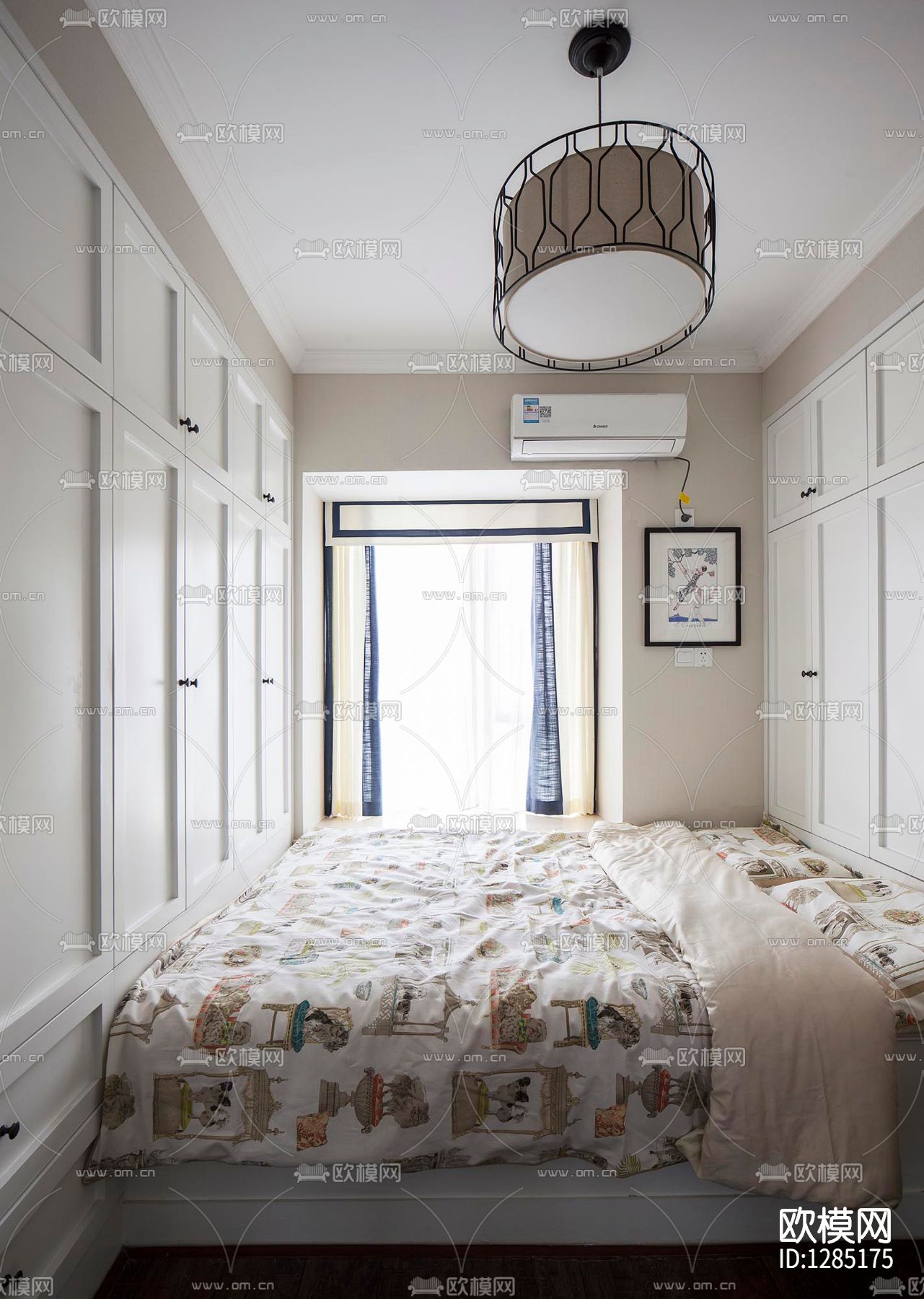 样板房CAD施工图下载（渲染图8）