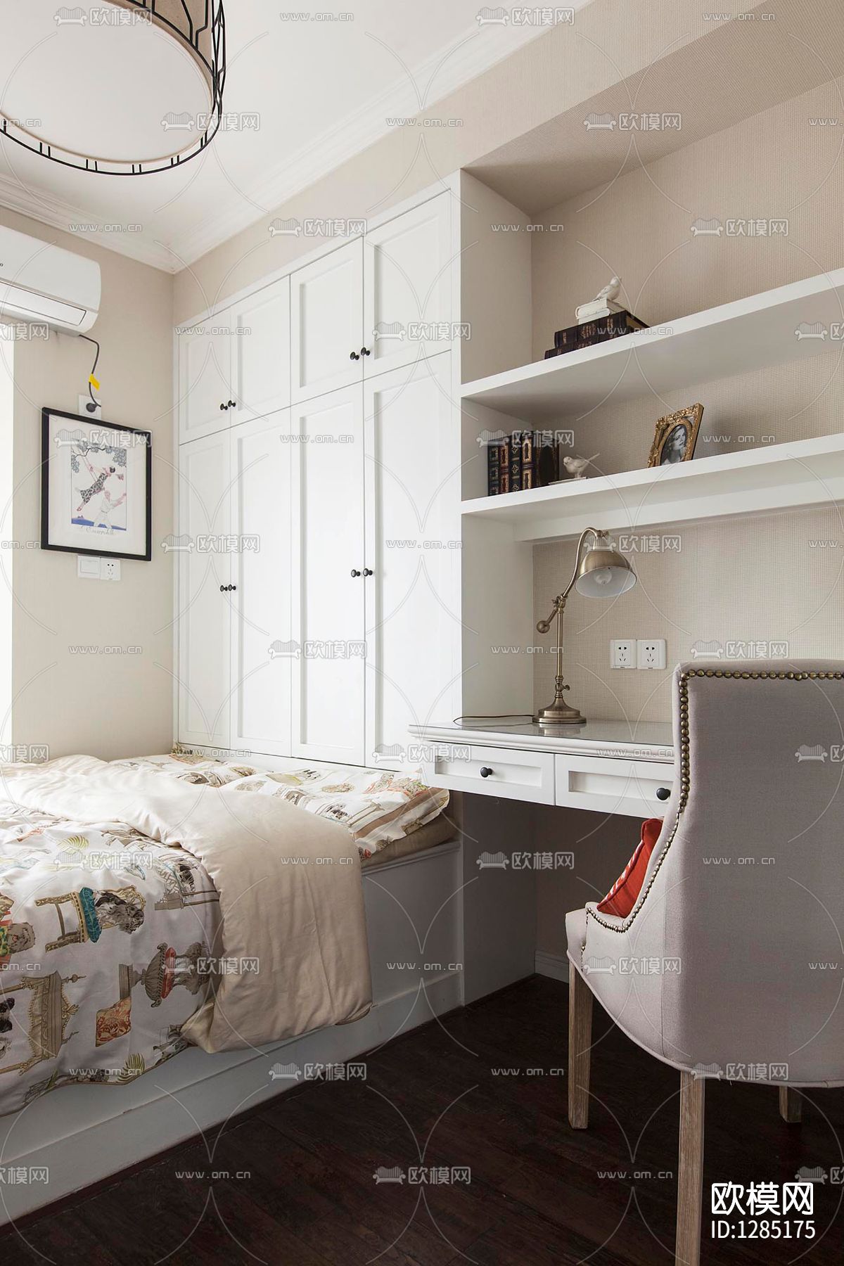 样板房CAD施工图下载（渲染图7）