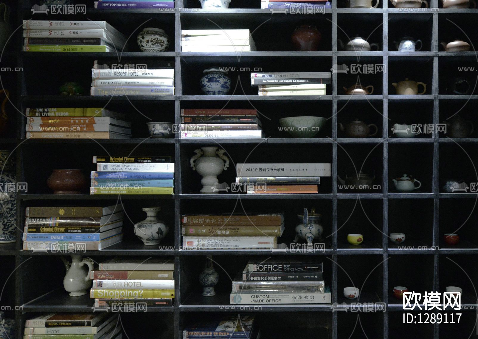 叙品设计公司办公室cad施工图下载（渲染图1）