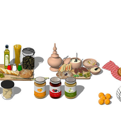  现代食物su模型 