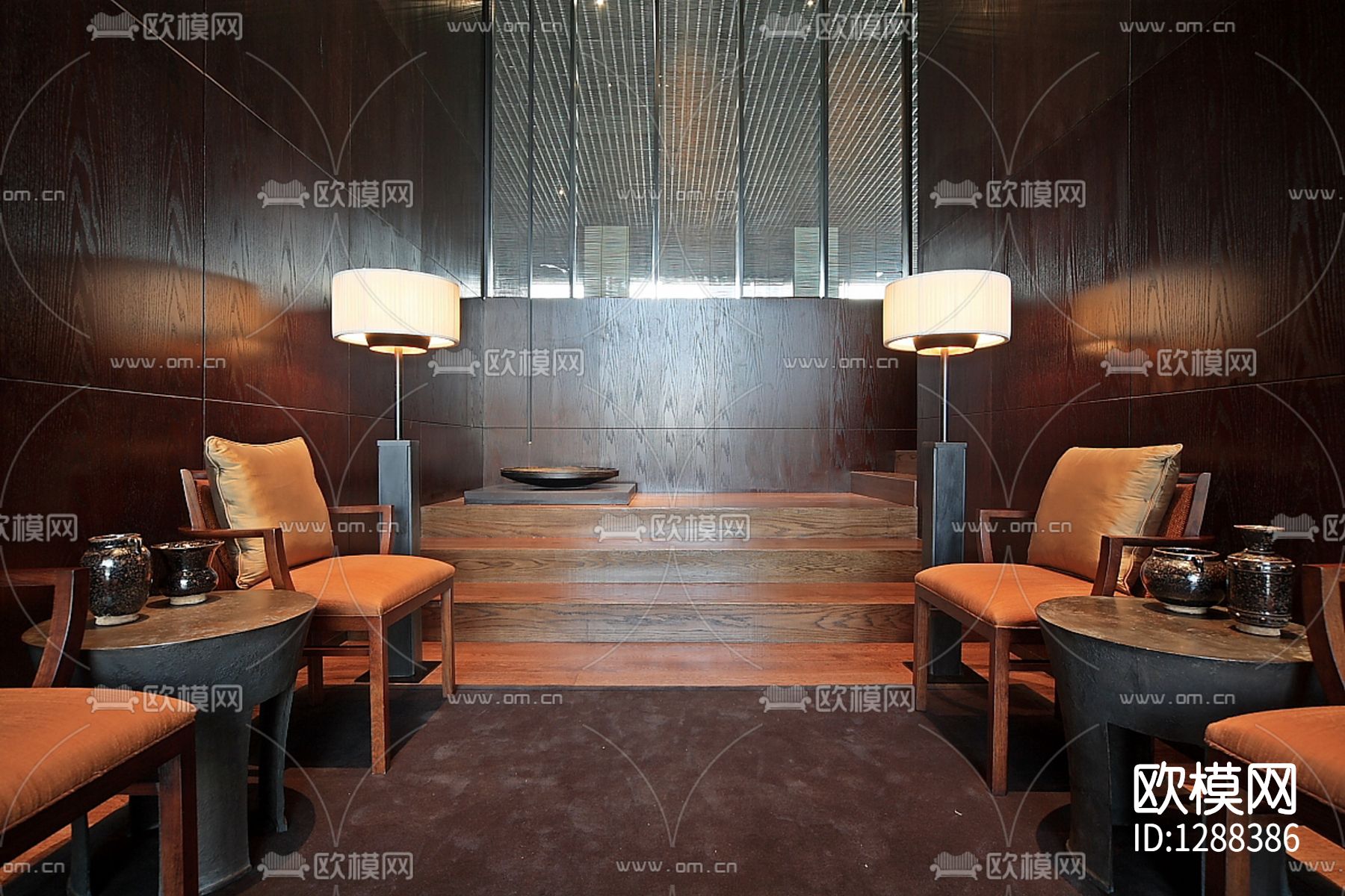 酒店客房cad施工图下载（渲染图2）