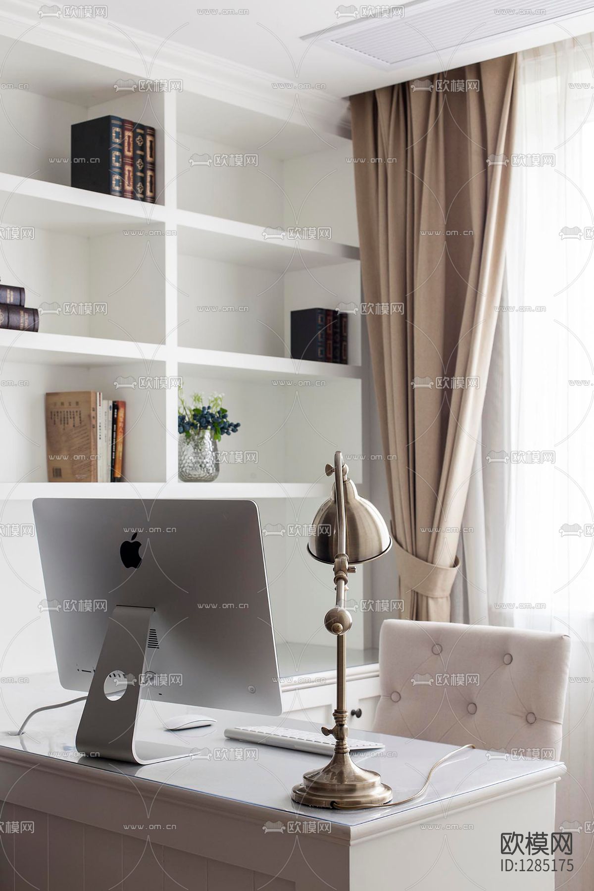 样板房CAD施工图下载（渲染图3）