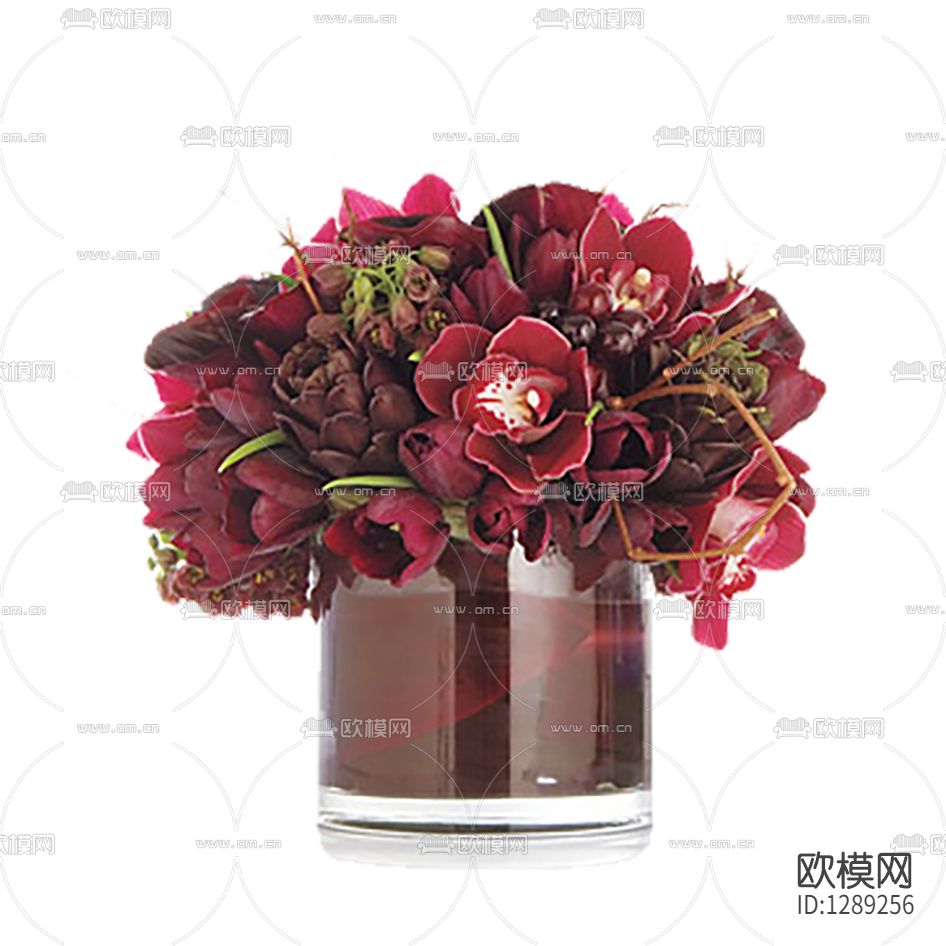 现代简约装饰摆放花艺下载