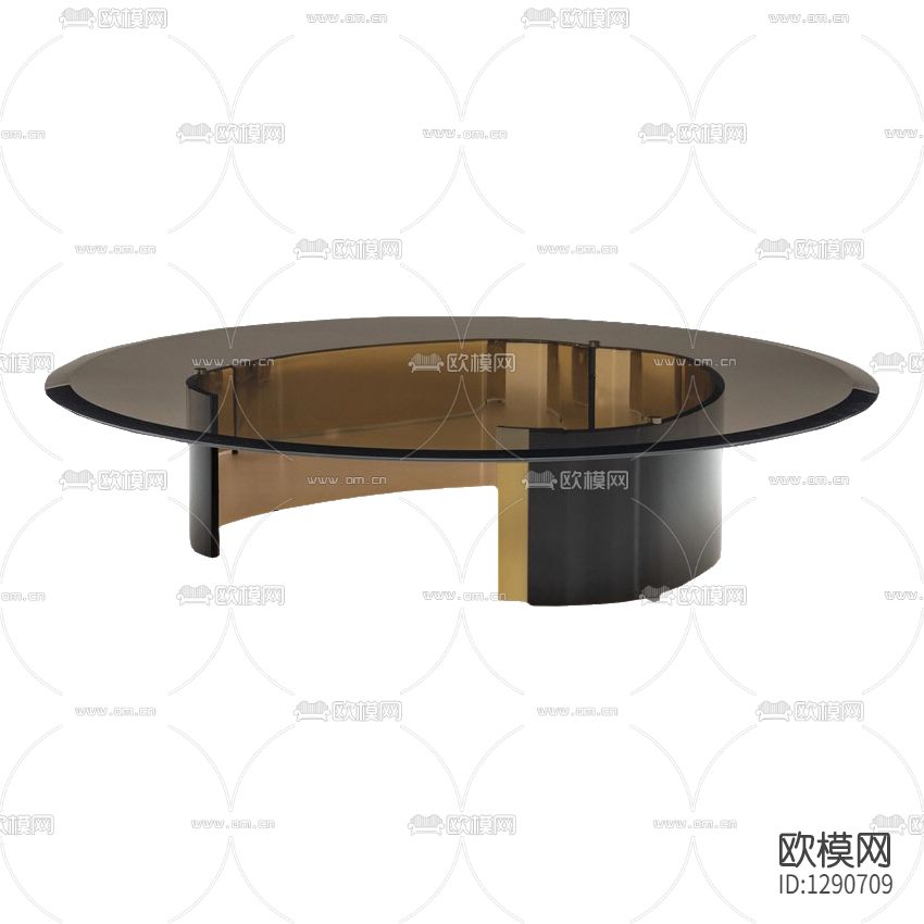 现代简约实木玻璃茶几下载