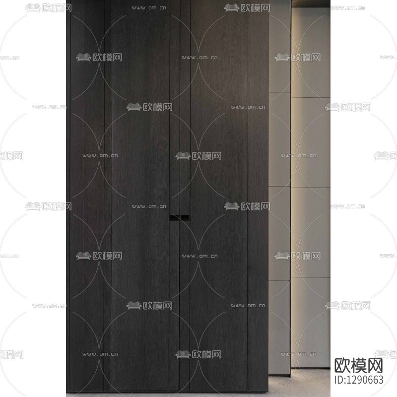 新中式轻奢木饰面背景墙下载