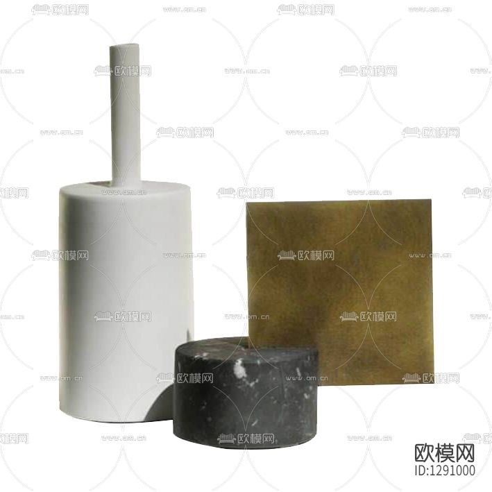 现代轻奢大理石摆件下载