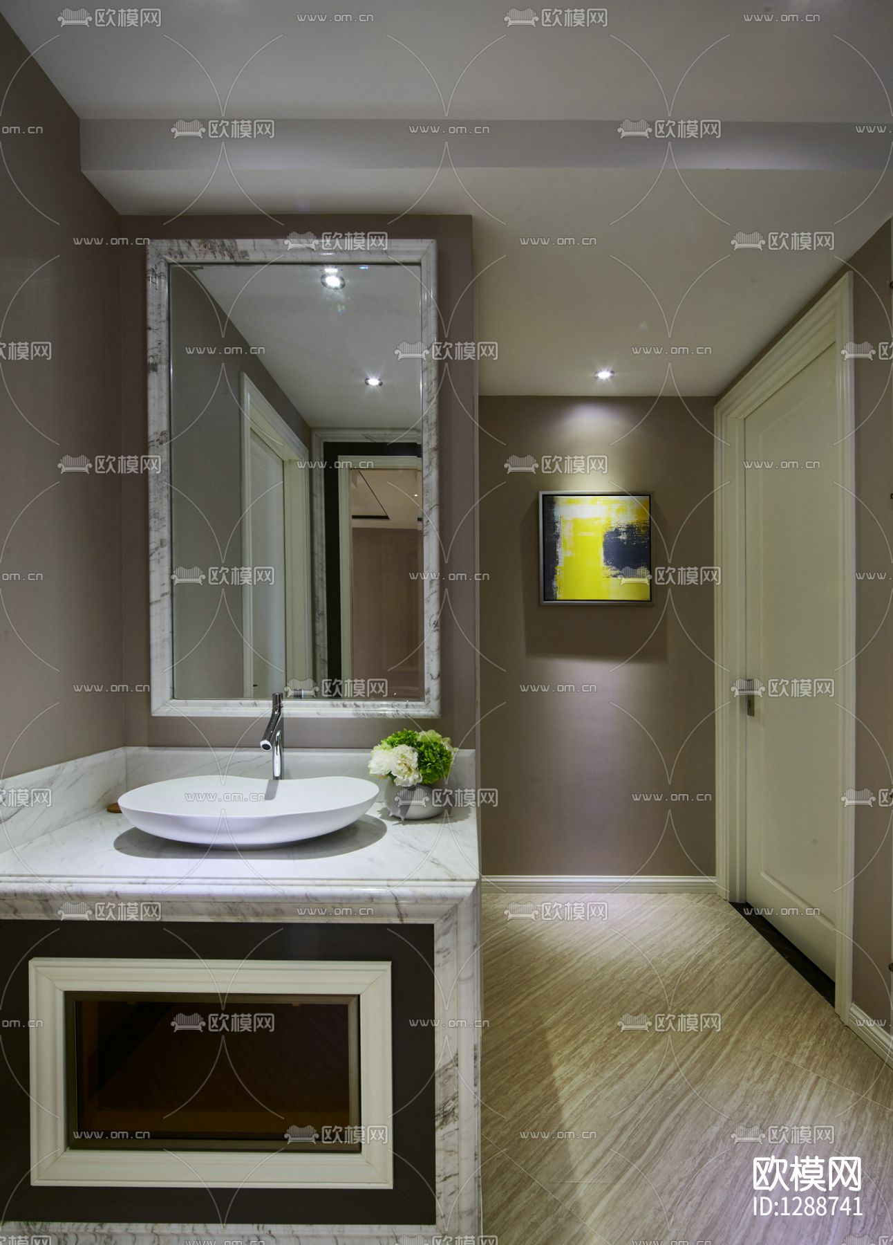 样板房cad施工图下载（渲染图8）