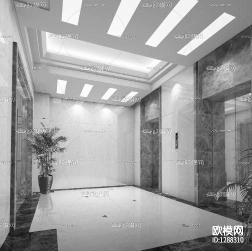 办公空间cad施工图