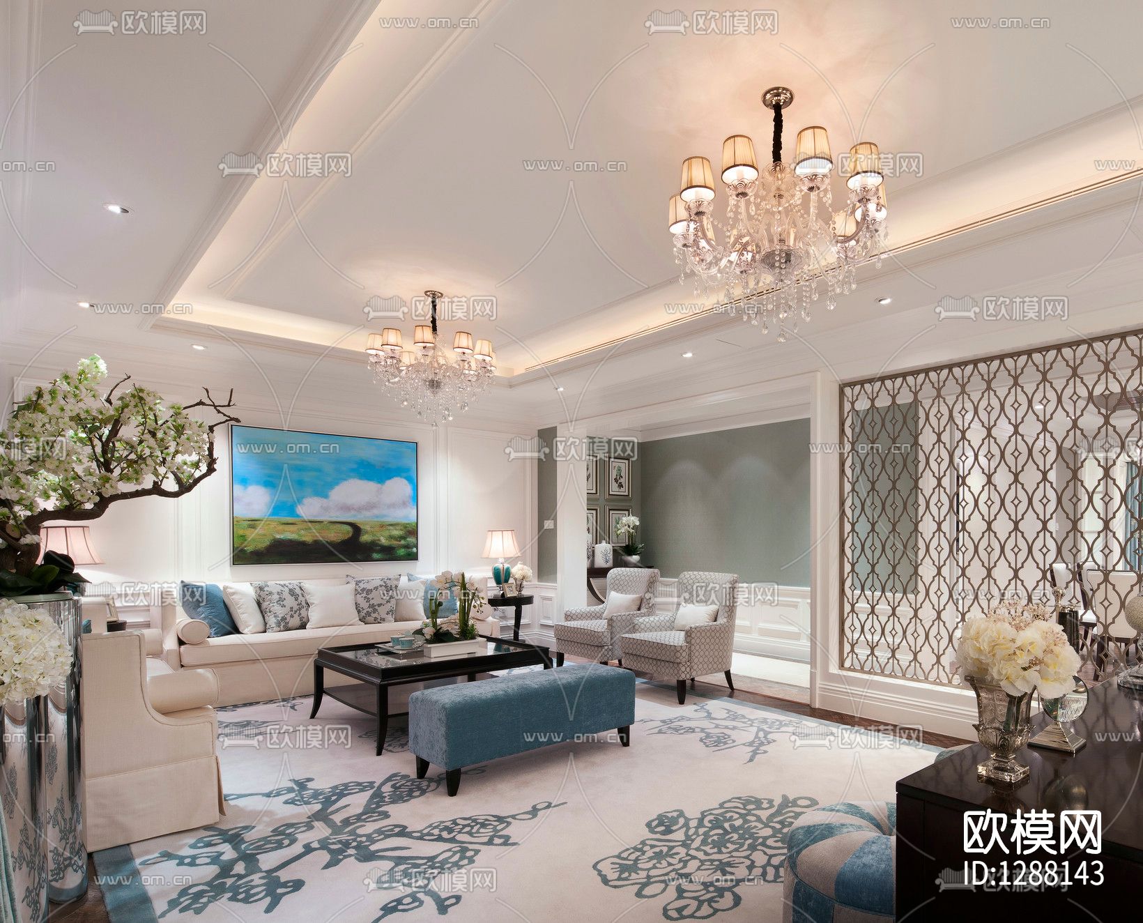 成象设计样板间cad施工图
