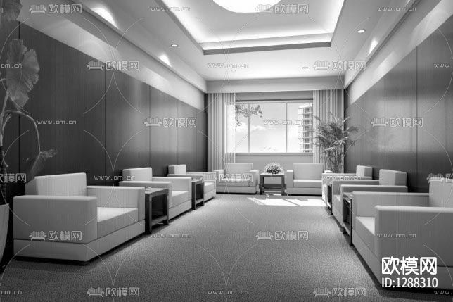 办公空间cad施工图