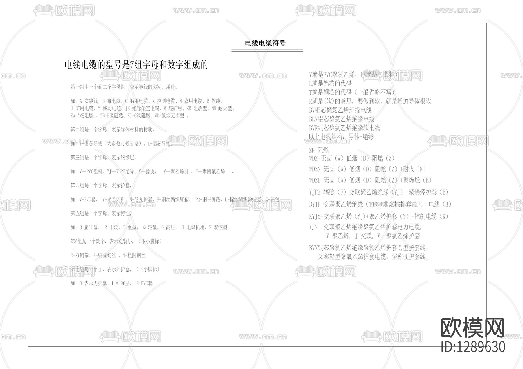 电气系统符号标识cad图库下载（渲染图4）