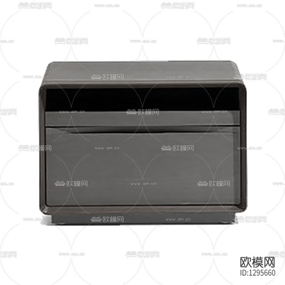 现代简约实木床头柜下载