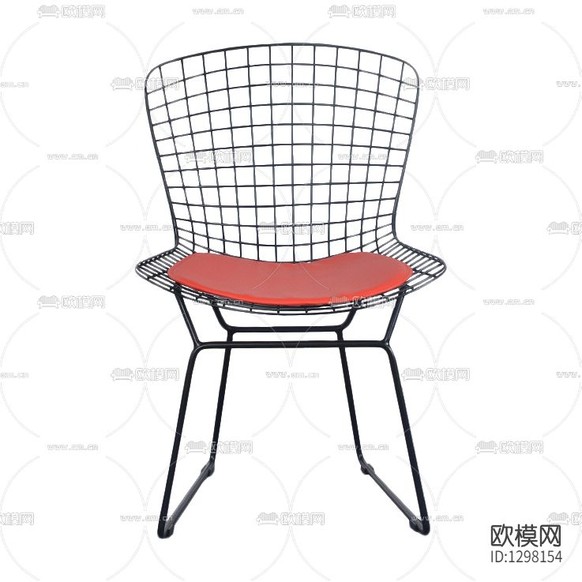 工業(yè)風(fēng)伯托埃鐵網(wǎng)金色餐椅下載