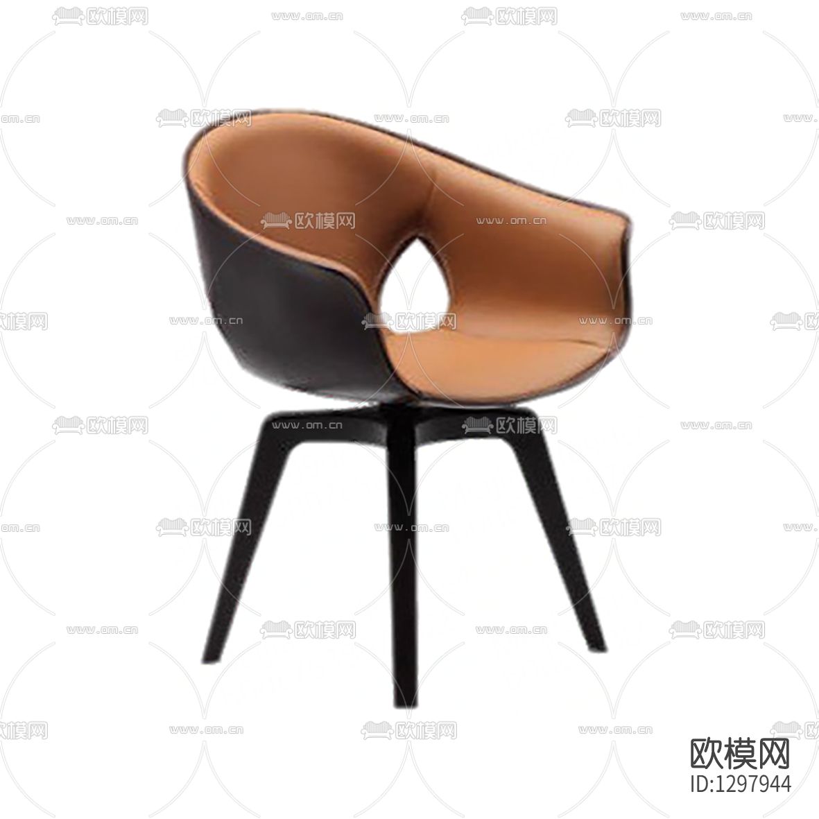 现代简约皮革金属休闲椅下载