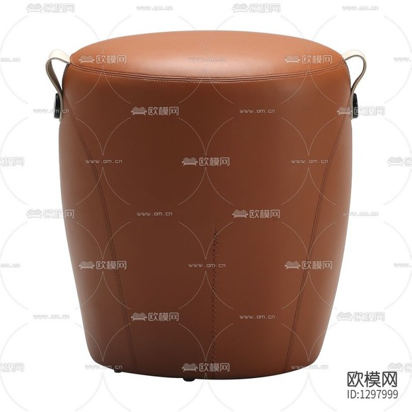 现代简约皮革沙发凳下载